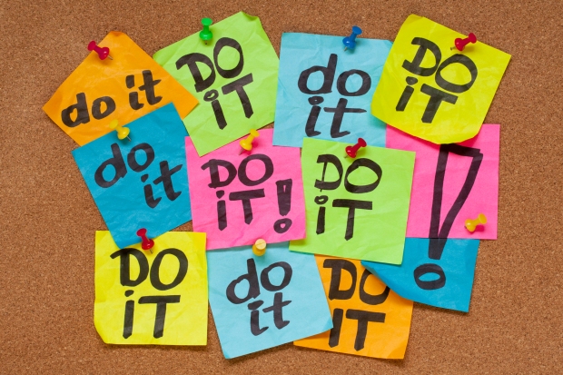 do it - procrastination concept